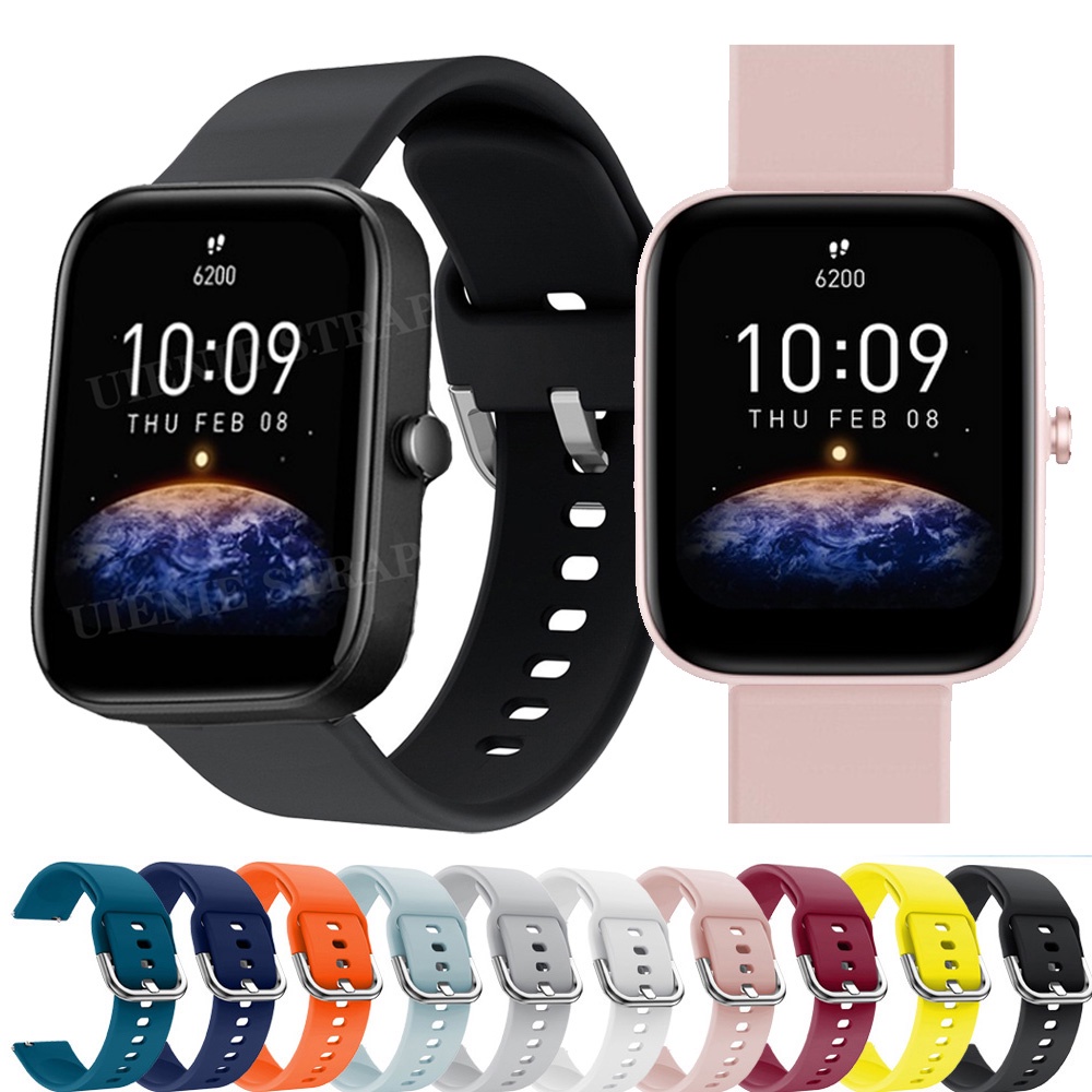 Dây Đeo Thay Thế Bằng Silicone 20mm Cho Huami Amazfit Bip 3 Pro / Bip 3 Pro / Bip U Pro / GTS 2 mini 2e / GTS 3