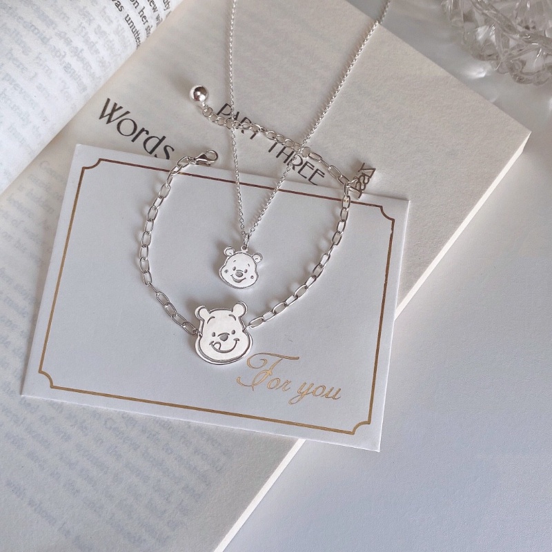 Winnie the Pooh Ladies Bracelet Fashion Vòng đeo tay Hàn Quốc dễ thương