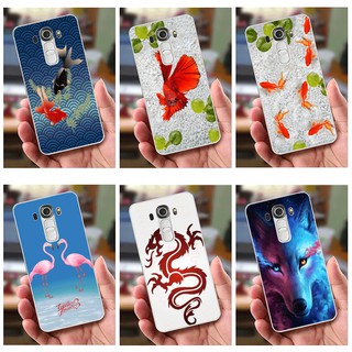 Ốp lưng LG G4 (dẻo viền trắng trong) - Hình Cá, Rồng, Sói Cực Chất