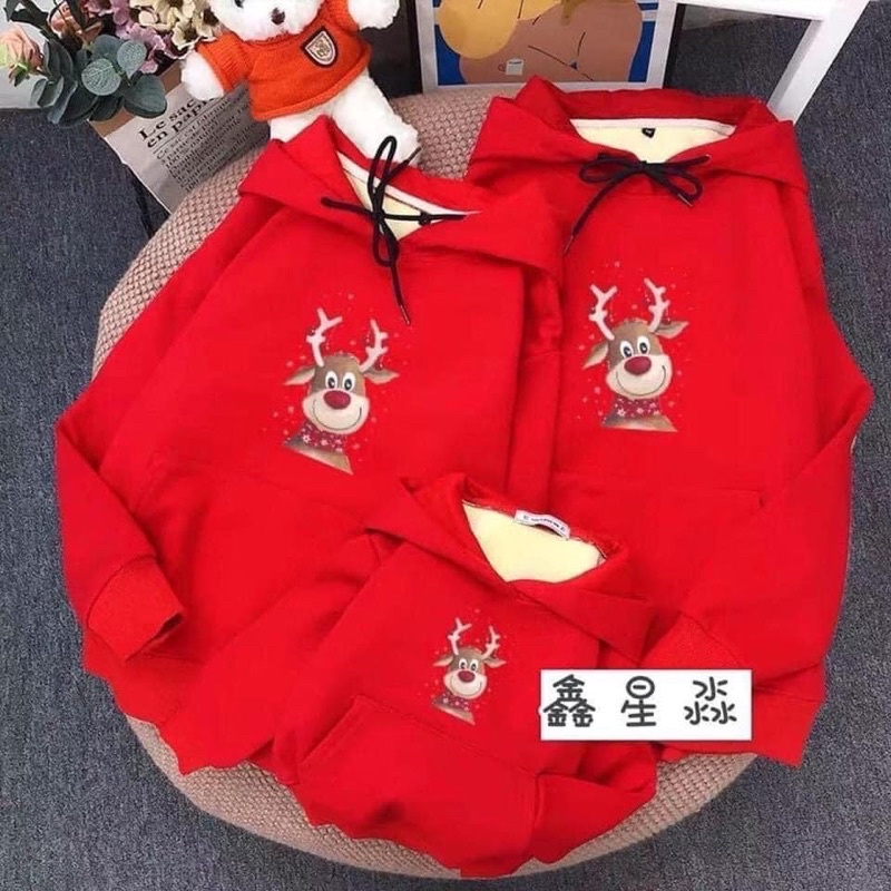 Sét áo nỉ gia đình cho mẹ và bé 10-60kg