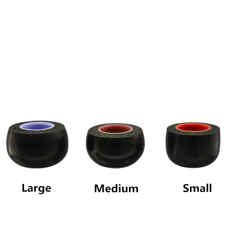 1 Cặp Nút Tai Nghe Bằng Silicon Chống Ồn