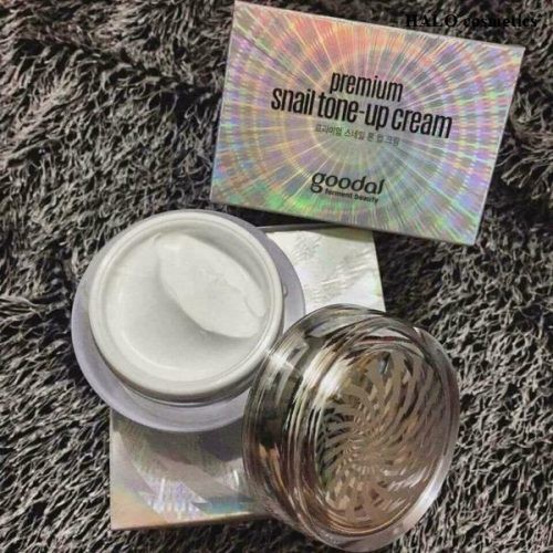 Kem dưỡng da Goodal❤️FREESHIP❤️Kem ốc sên dưỡng trắng da Premium Snail Tone Up Cream