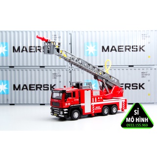 Mô hình xe cứu hoả phun nước
