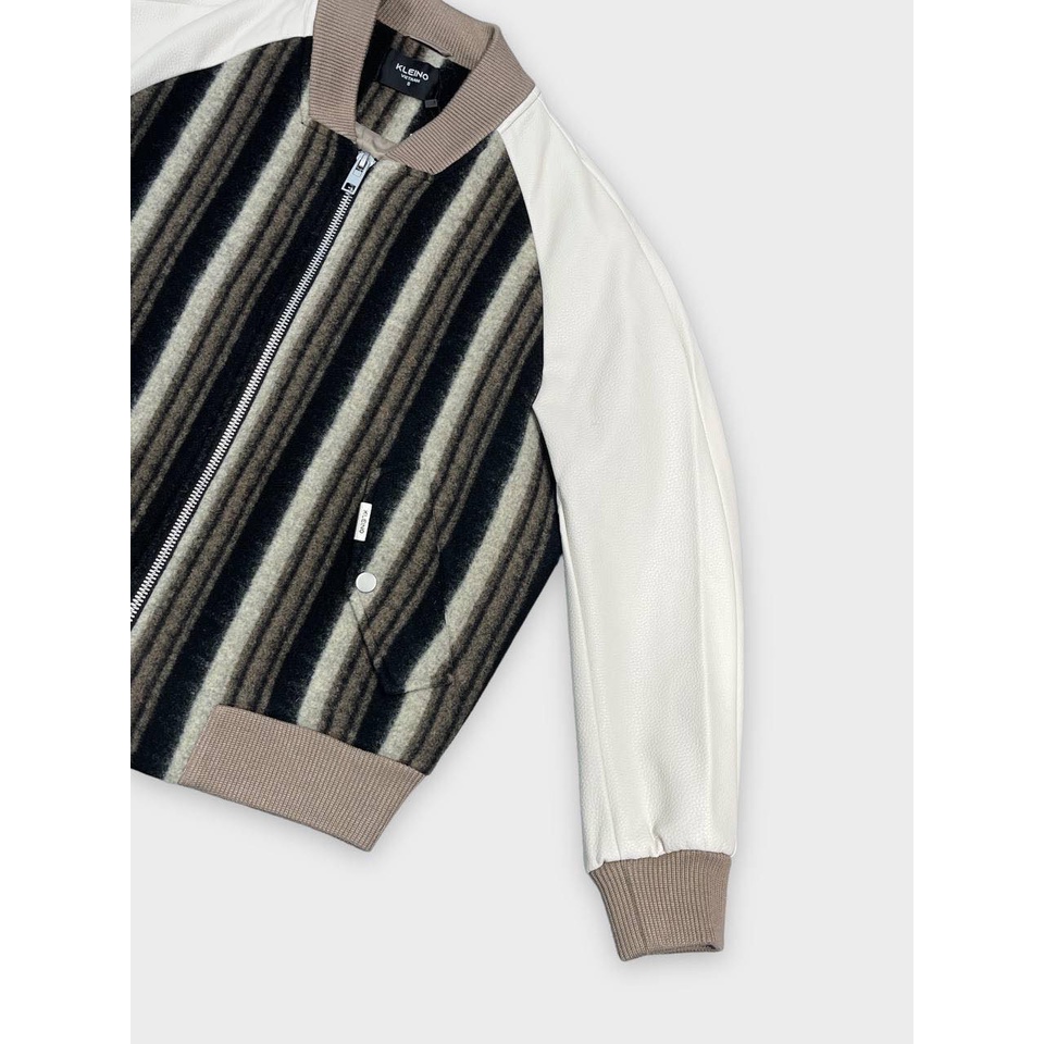 ÁO KHOÁC BROWN CHECKED BOMBER