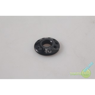 Lông đền nhôm khoan lổ gắn ốc vương miệng 6x18 - Đen