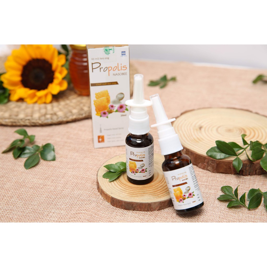 XỊT MŨI HỌNG KEO ONG Propolis Nasobee