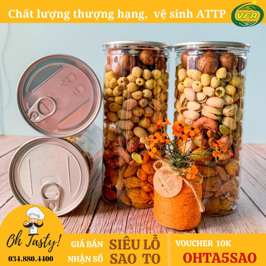 500G Hũ Mix 5 Hạt Dinh Dưỡng| Hàng chất lượng thượng hạng | HOÀN ĐỔI 100% nếu không như mô tả