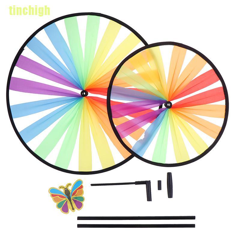 Lồng Gió 2 Tầng Xoay Tròn Nhiều Màu Sắc Dễ Thương Cho Bé