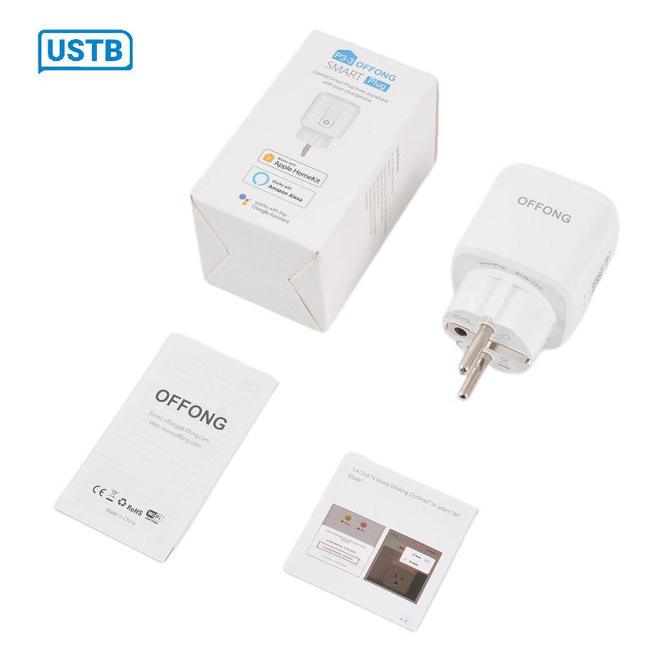 Ổ cắm điện thông minh 10a tiêu chuẩn Châu Âu Điều khiển / hỗ trợ điều khiển từ xa Wifi