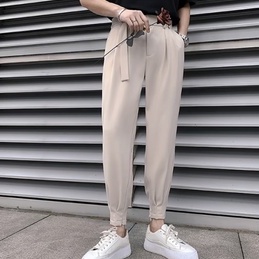 Quần Dài Đến Mắt Cá Chân Bằng Lụa Lạnh Mỏng Cao Cấp Thời Trang Mùa Hè Cho Nam