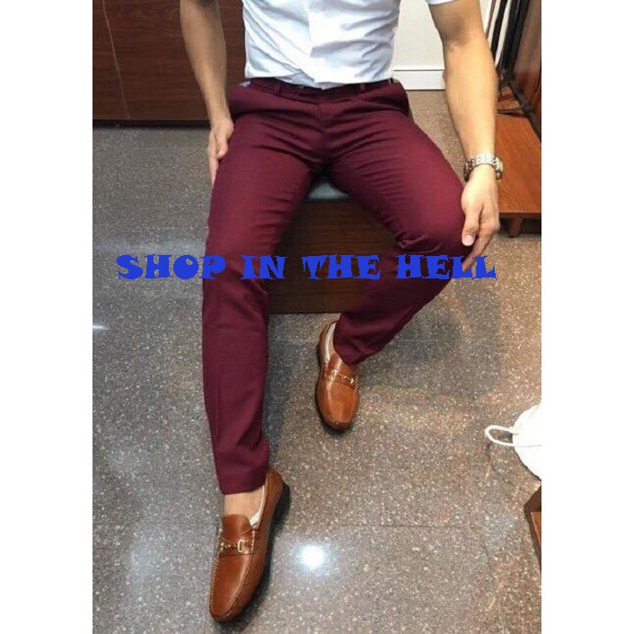 QUẦN ÂU NAM CHẤT ĐẸP DÁNG VỪA MÀU GHI SÁNG | BigBuy360 - bigbuy360.vn