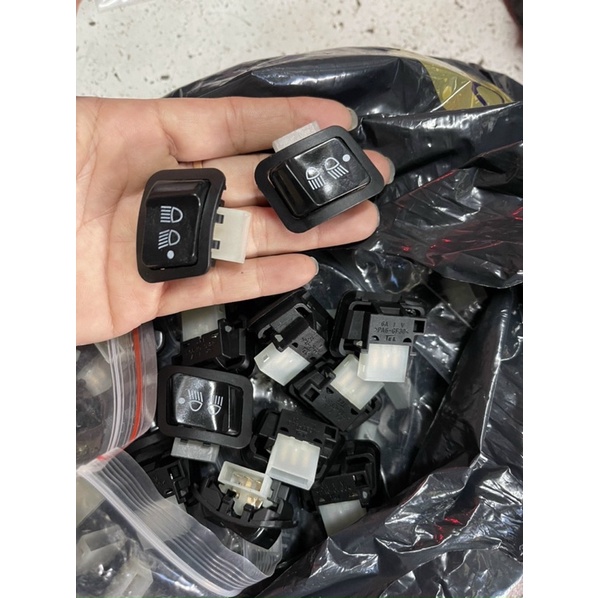 Công tắc passing kèm dây gắn xe máy