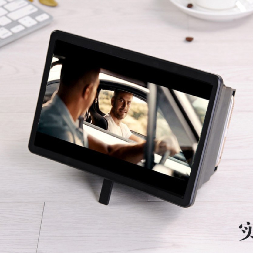 Kính 3D phóng to màn hình điện thoại smartphone giúp giảm mỏi mắt khi xem phim, video, clip [KÍNH PHÓNG ĐẠI]