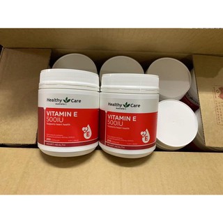 Vitamin E Heathycare 200 viên💥FREESHIP💥Vitamin E ÚC ( Mẫu Mới )