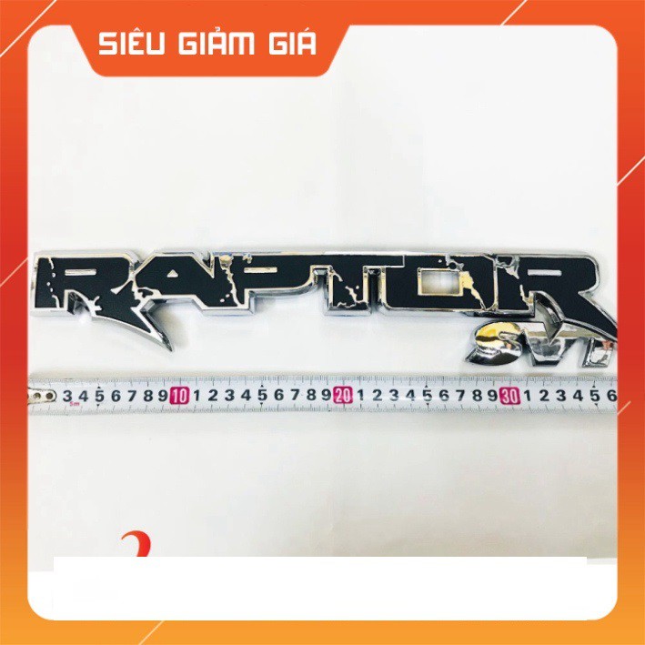 Sản Phẩm Chữ RAPTOR gắn trang trí xe Ranger siêu đẹp, siêu chất Hàng Cao Cấp