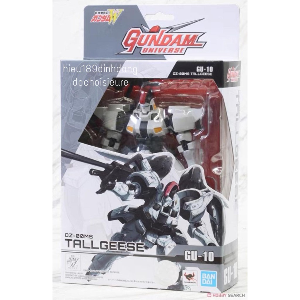 MÔ HÌNH Figure Gundam Universe OZ-00MS Gu-10 Gundam Tallgeese Full box chính hãng BANDAI