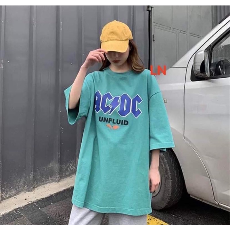 Áo phông ACDC chất su DA6