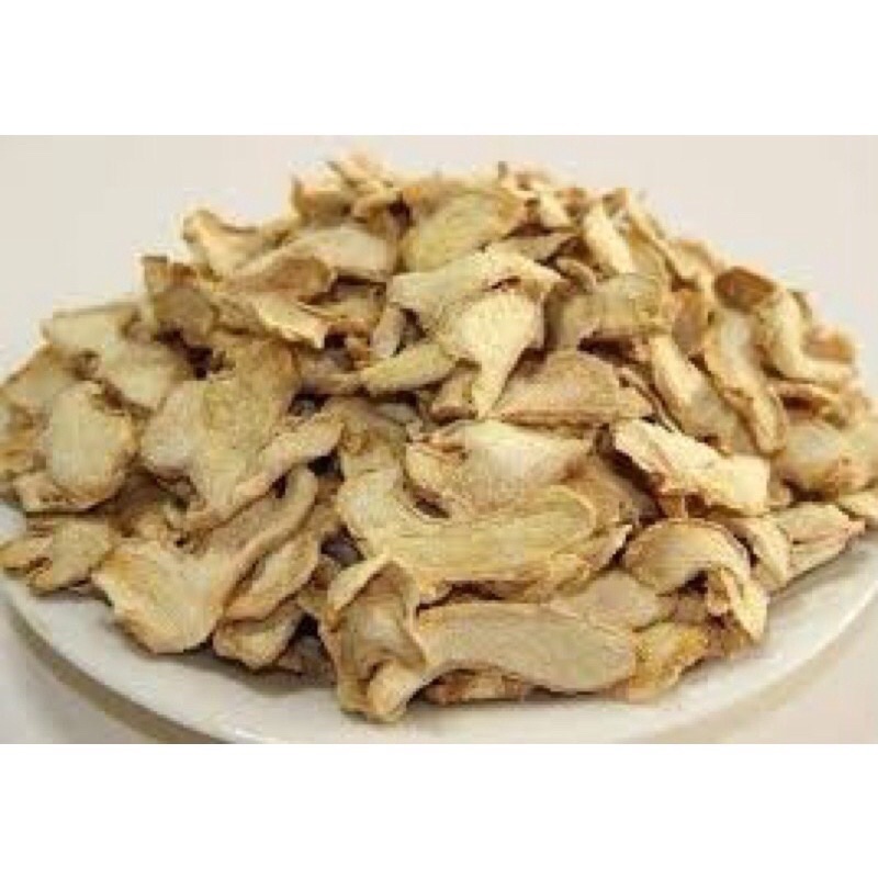 Gừng Khô Thái Lát 1kg  - Thơm,Sạch
