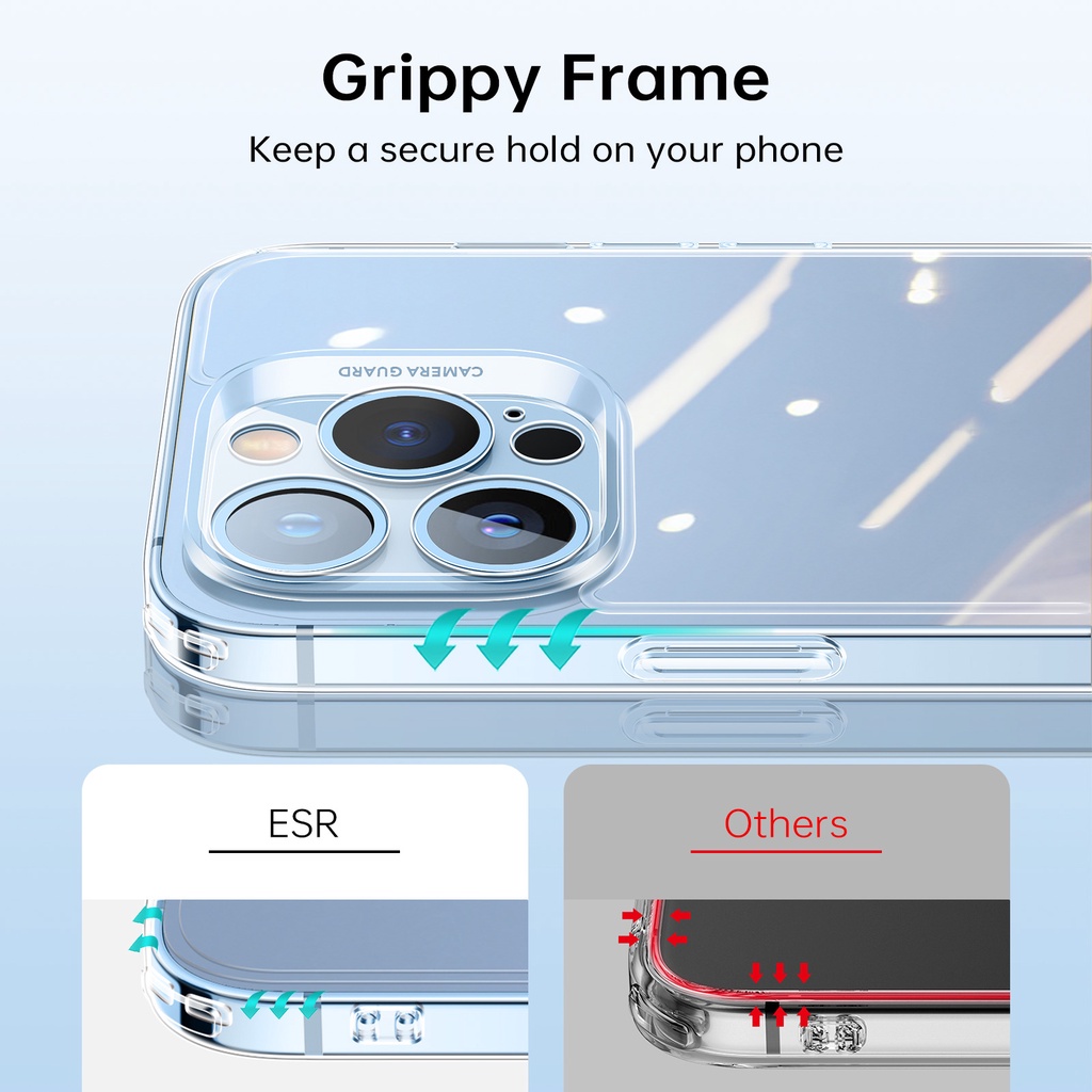Ốp điện thoại ESR chống xước bảo vệ mặt sau thích hợp cho iPhone 13