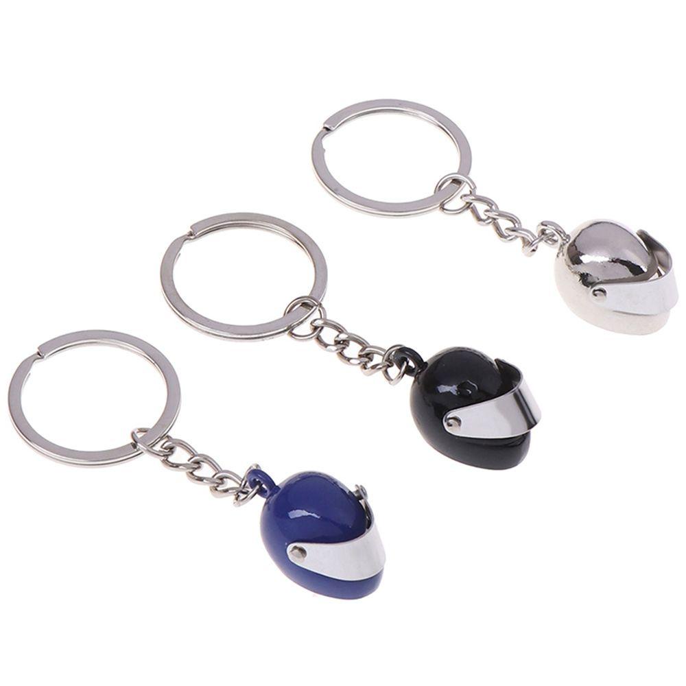 LANFY Móc Khóa Hình Xe Máy Và Nón Bảo Hiểm Dễ Thương
