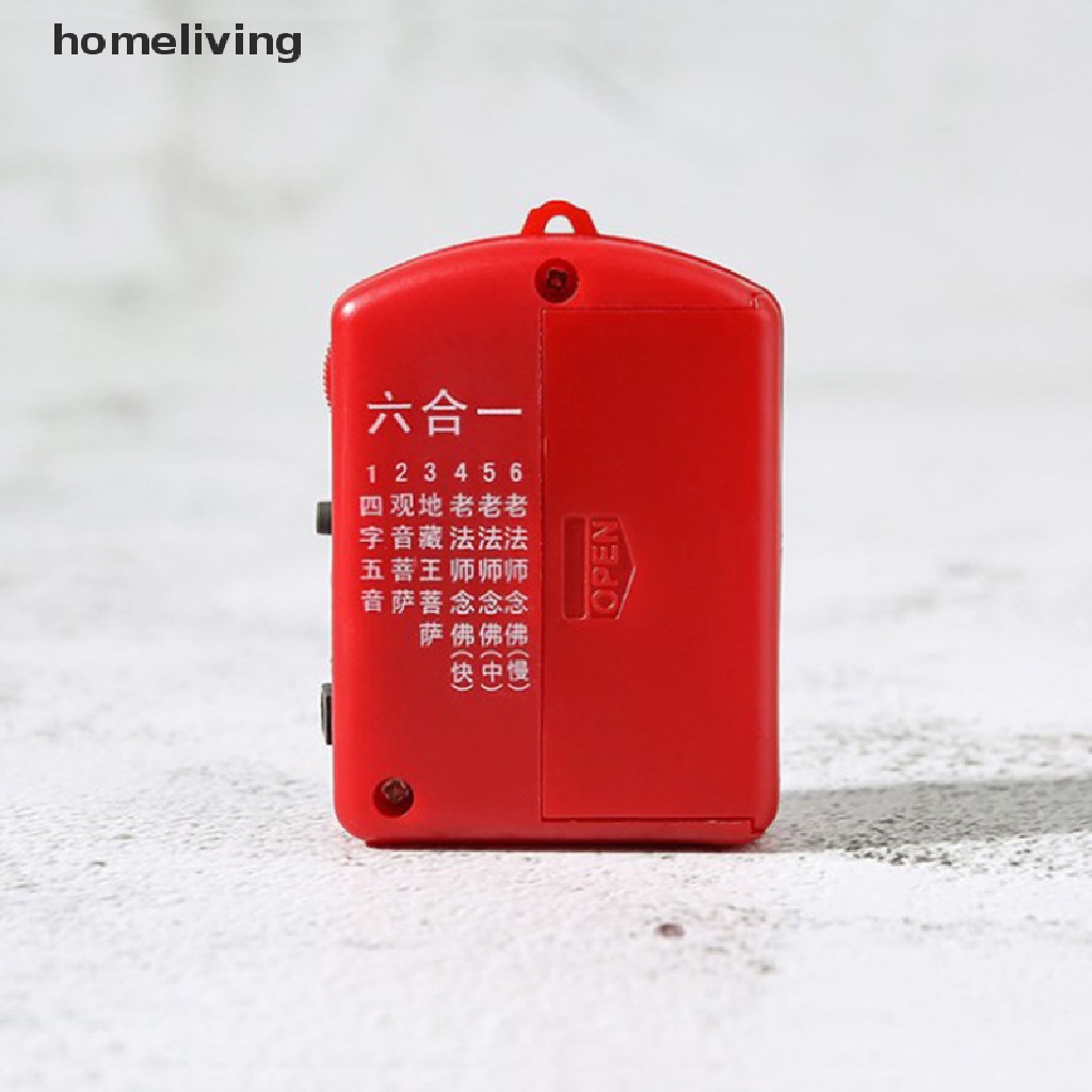 1 Máy Phát Nhạc Phật Giáo Mini Cầu Nguyện Với 6 Âm Nhạc