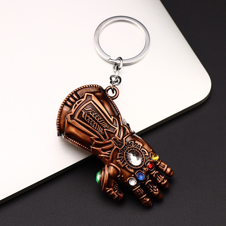 Móc Khóa Đồ Chơi Mô Hình Avengers Tay Thanos Hand End Game Cuộc Chiến Vô Cực Infinity War