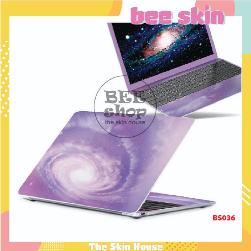 Decal dán laptop BEE SHOP mẫu Purple Sky cho các dòng máy | WebRaoVat - webraovat.net.vn