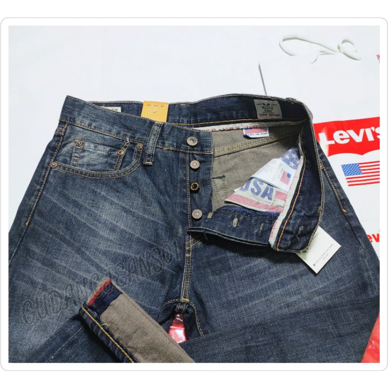 Quần Jean Dài Levis 501 Nhập Khẩu Từ Mỹ Cho Nam