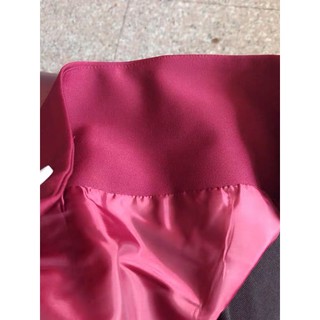 Áo Blazer đỏ đô một cúc