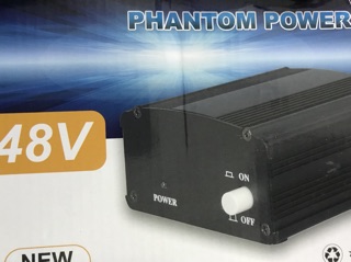 Nguồn Phantom 48V cho mic thu âm( tặng dây Canon )