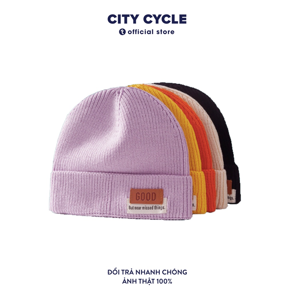 Mũ len Good City Cycle mũ len unisex Hàn Quốc