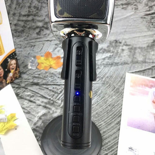 Micro karaoke bluetooth mini cầm tay GrownTech SD 16 đa năng âm thanh chuẩn âm bass to kết nối blutooth