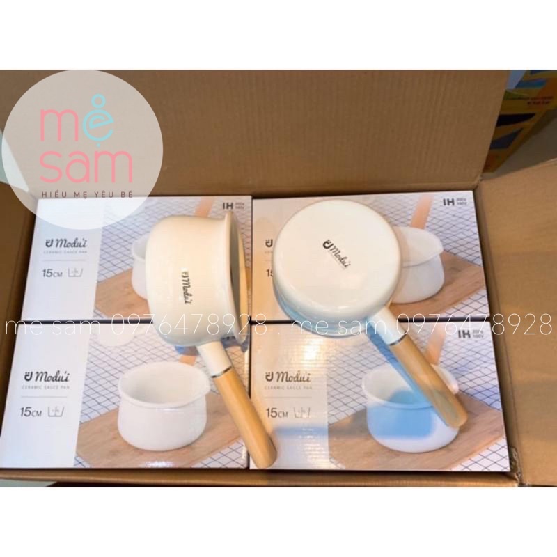 Nồi sứ modui nấu bột Hàn quốc
