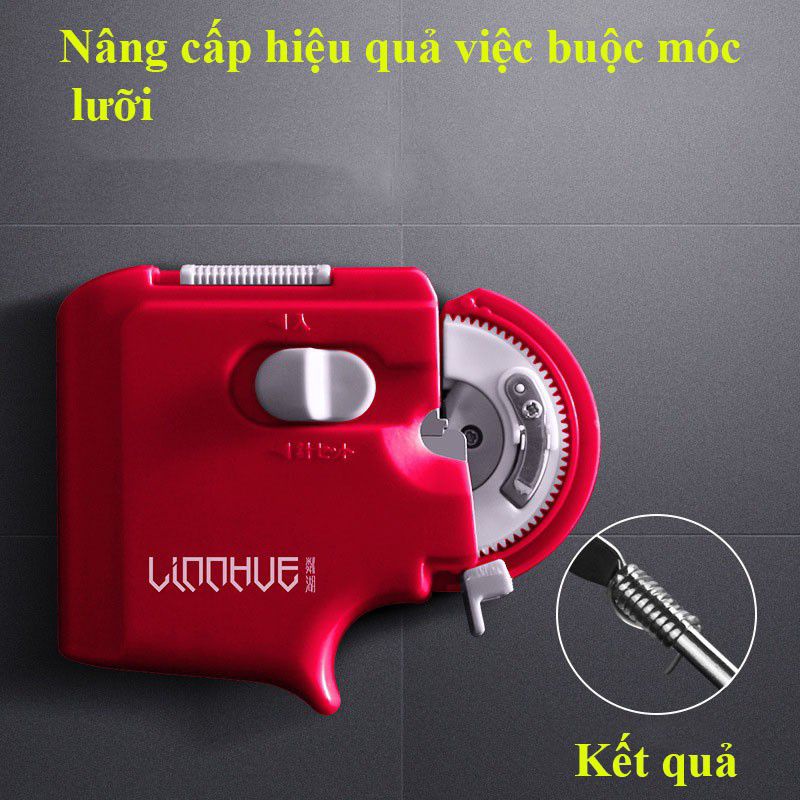 Máy buộc lưỡi câu cá LINNHUE-dụng cụ buộc lưỡi câu tiện lợi pk-49