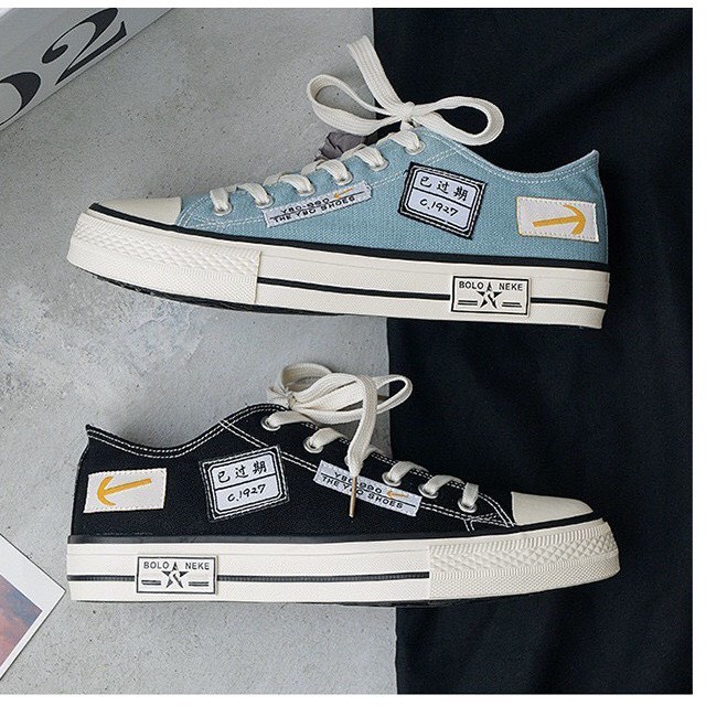 Giày vải thể thao nam nữ unisex cổ ngắn CVER 1927 Dáng Classic