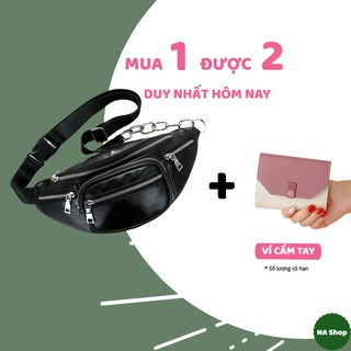 Túi bao tử da đeo bụng giá rẻ phong cách hàn quốc cực chất