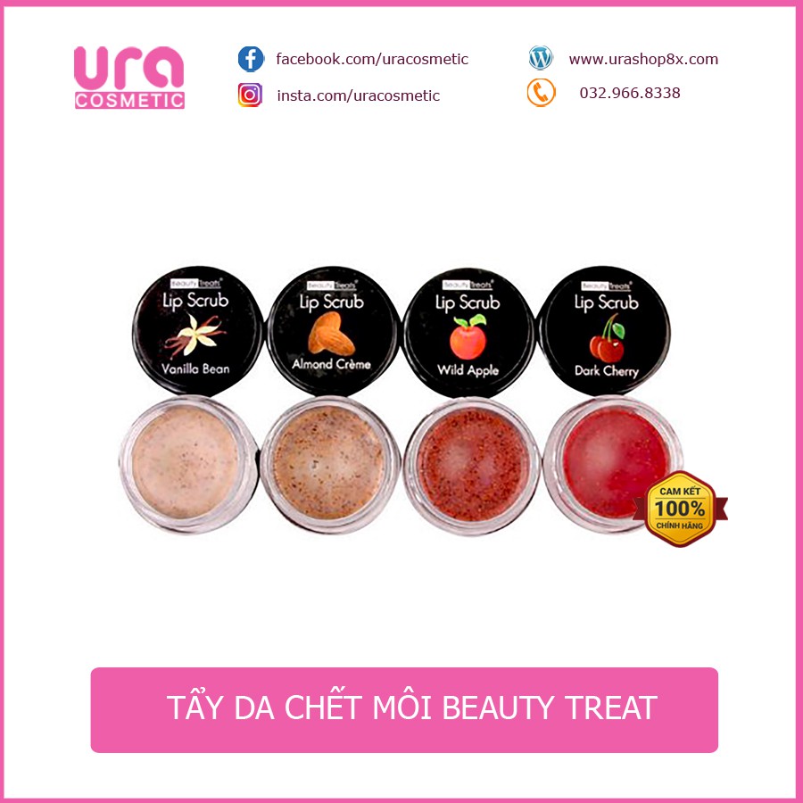 Tẩy da chết môi Beauty Treats Lip Scrub