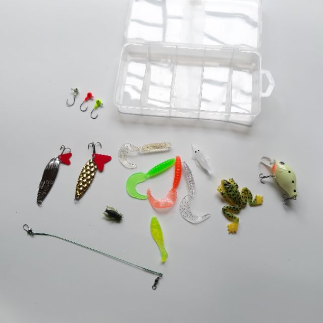 Combo bộ mồi câu lure đủ món
