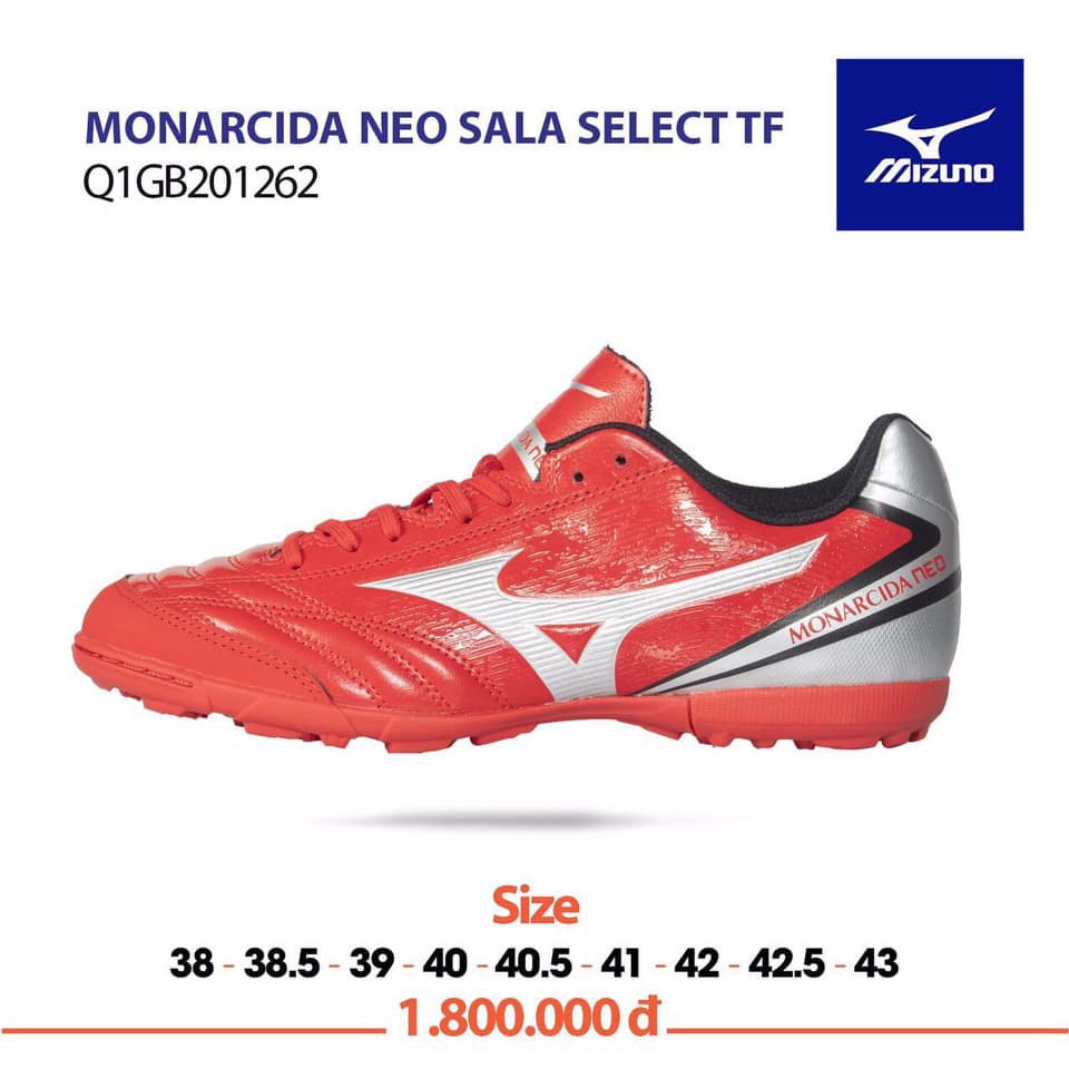 [Hàng chính hãng] Mizuno MONARCIDA NEO SALA SELECT TF