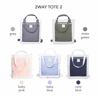 Túi tote mang 2 kiểu 2waytote Tote Talk