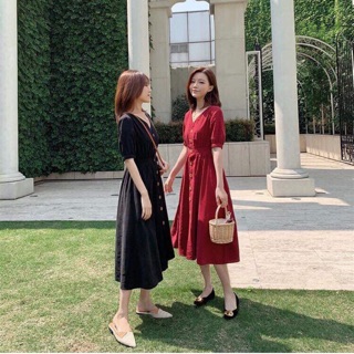 Váy len dáng dài cho nữ