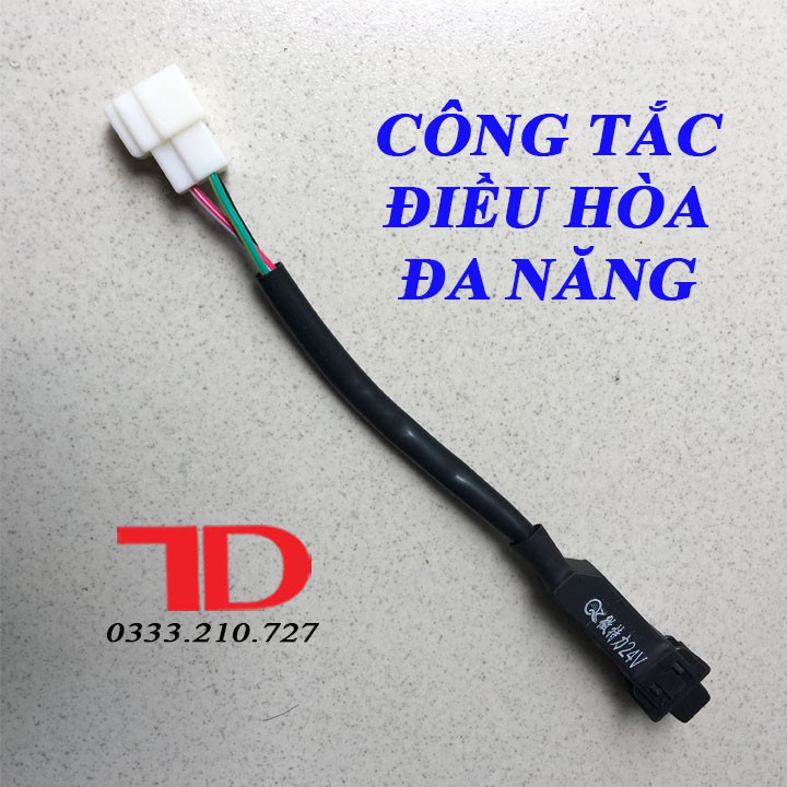 Công tắc điều hòa đa năng dạng dây 12V, 24V - Vật Tư Điện Lạnh Ô Tô Thuận Dung