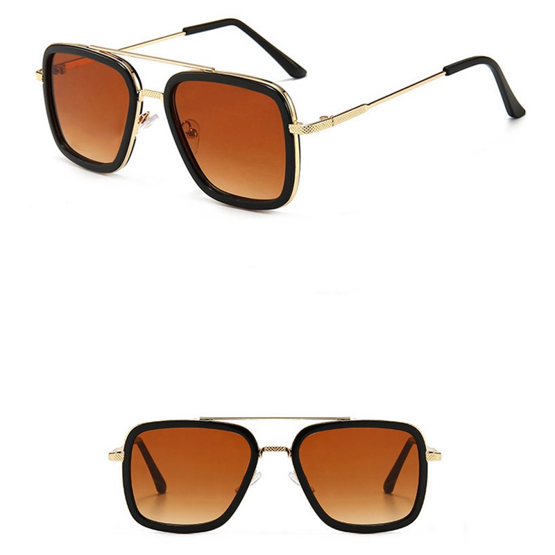 Kính Mát Tony Stark Thời Trang Cho Bé Trai Bé Gái