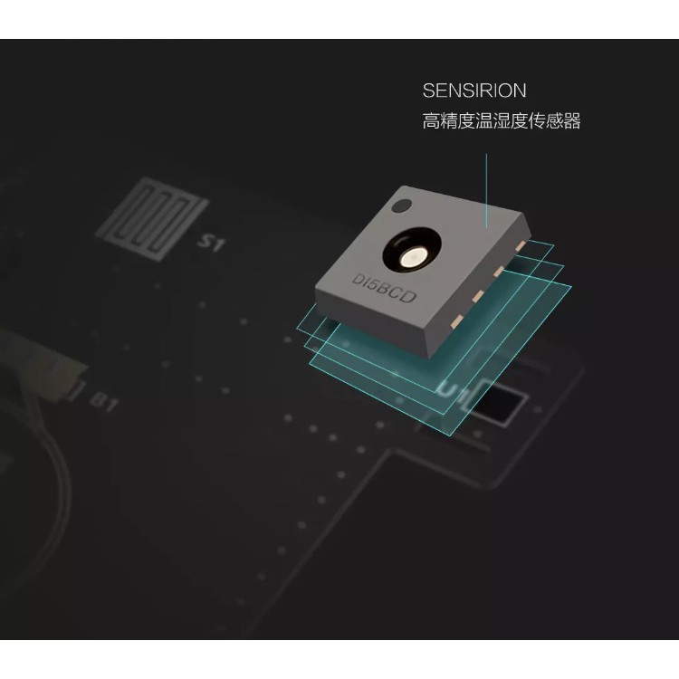 [2022] Đồng hồ Xiaomi, nhiệt ẩm kế điện tử MIIIW NK5253A , màn hình lớn LCD 3.7 inch Có Đèn Nền Breo Market