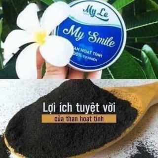 Trắng răng than hoạt tính