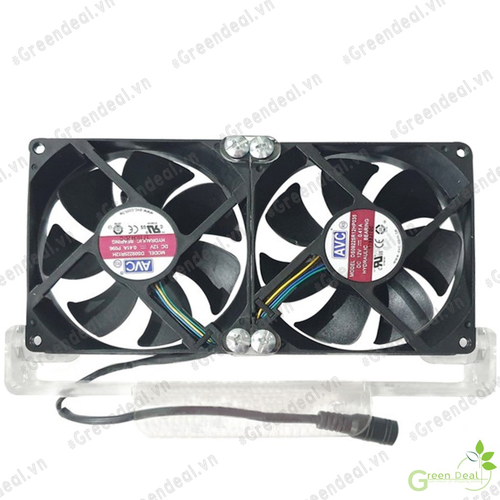 DIY - Quạt tản nhiệt (2 Fan) | Quạt tản nhiệt hồ cá thủy sinh