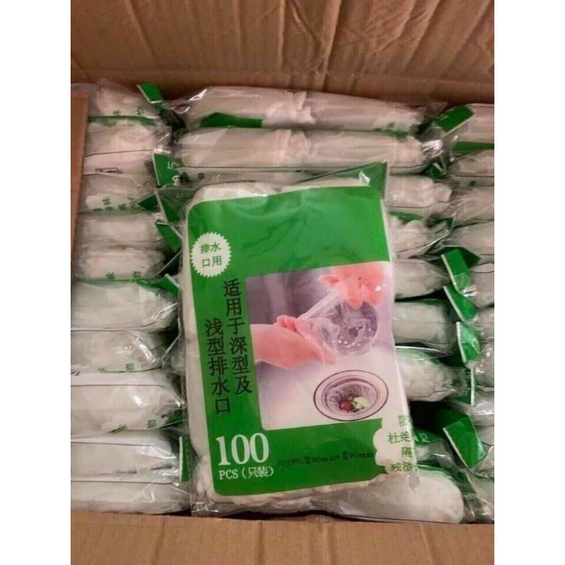 TÚI LỌC RÁC BỒN RỬA BÁT, thoát sàn nhanh chóng , túi 100 chiếc