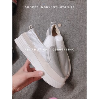 Giày Slipon đế 3.5cm [VIDEO +ẢNH THẬT]