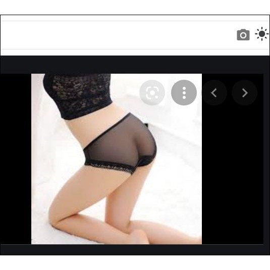 Quần Lót Sexy Gợi Cảm Nữ Góc Nhìn Knickers Ren Trong Suốt màu đen | BigBuy360 - bigbuy360.vn