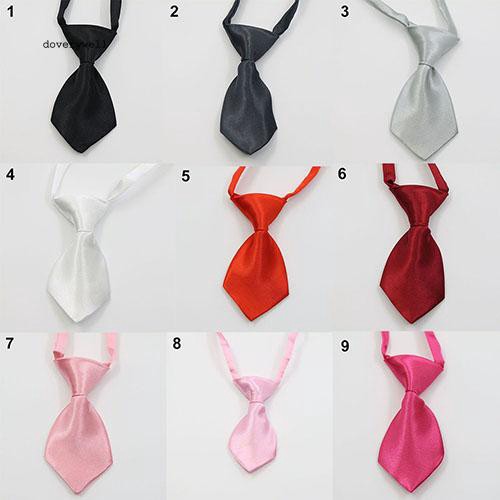 Vòng cổ màu trơn dễ thương cho thú cưng